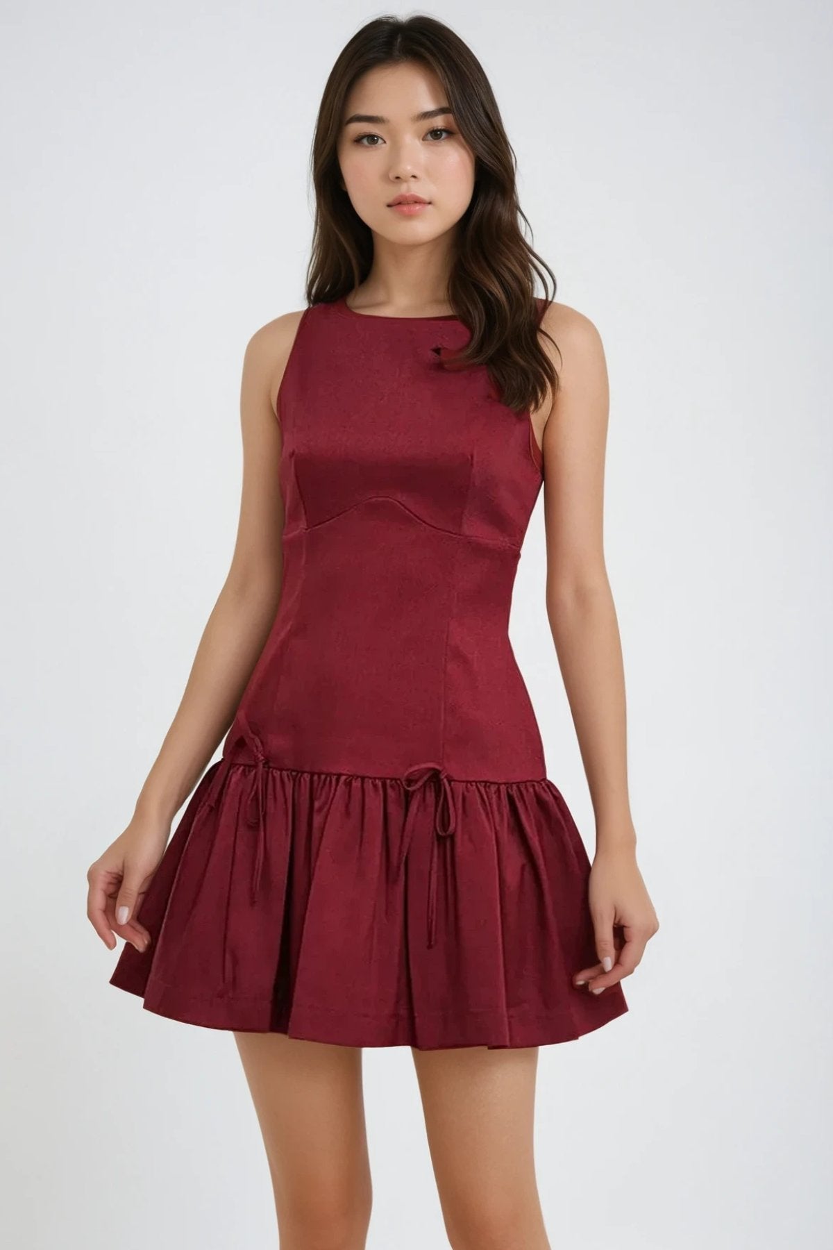 strapless open back dress Ashro African Dress