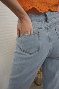 CARMEN High-Waist Wide Leg Jeans
