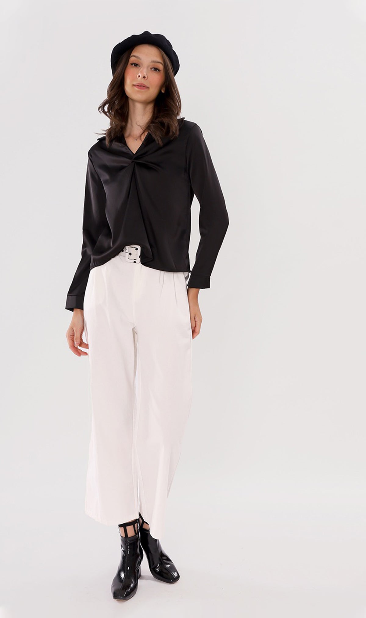 RAI Wide-Leg Pants (White)