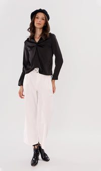 RAI Wide-Leg Pants (White)