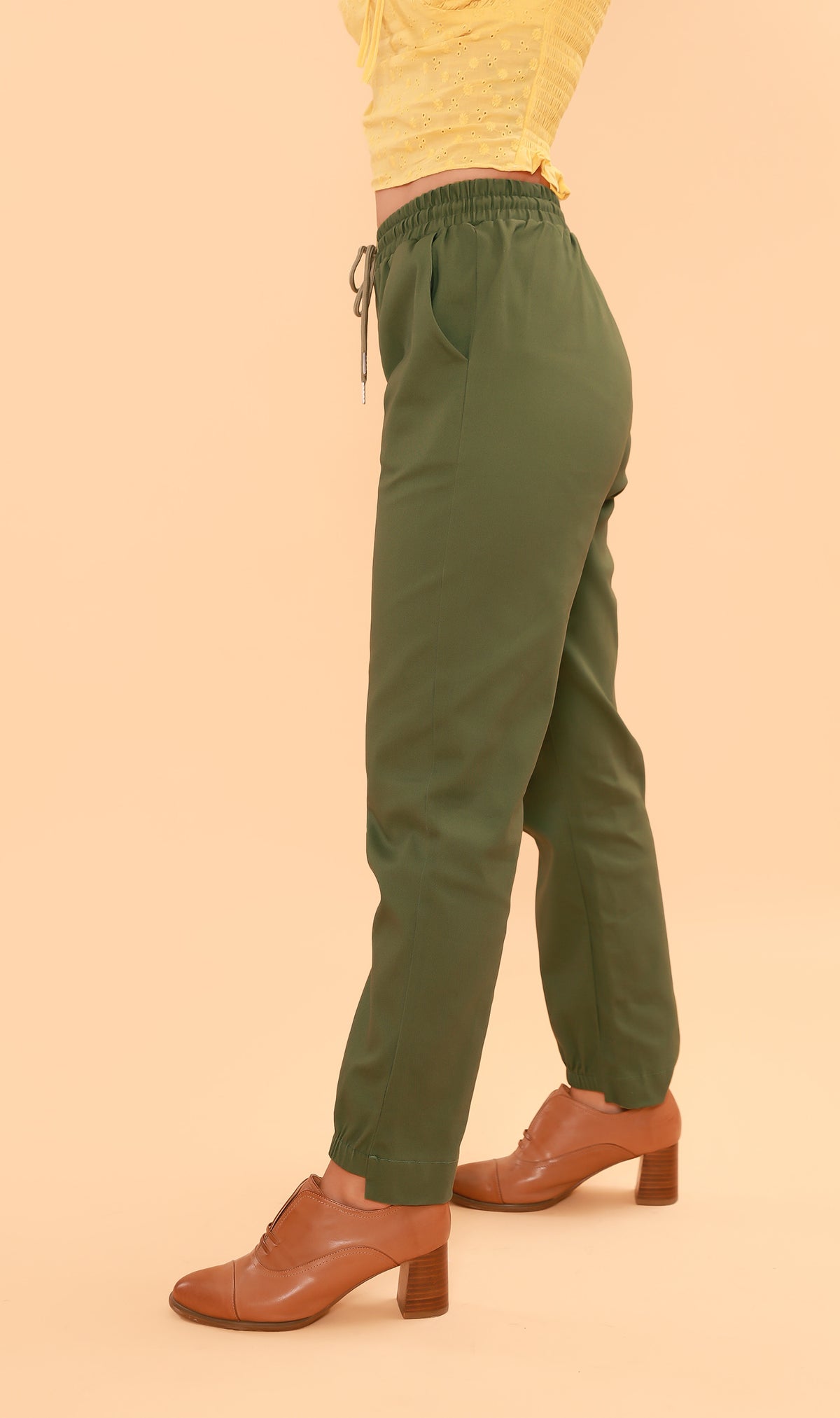 SHANNON Drawstring Pants (Green)