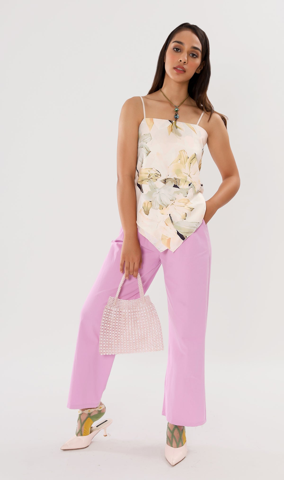 RAI Wide-Leg Pants (Lilac)