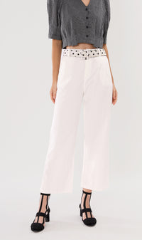 RAI Wide-Leg Pants (White)