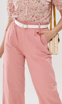 RAI Wide-Leg Pants (Pink)