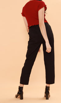 SHANNON Drawstring Pants (Black)