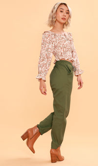 SHANNON Drawstring Pants (Green)