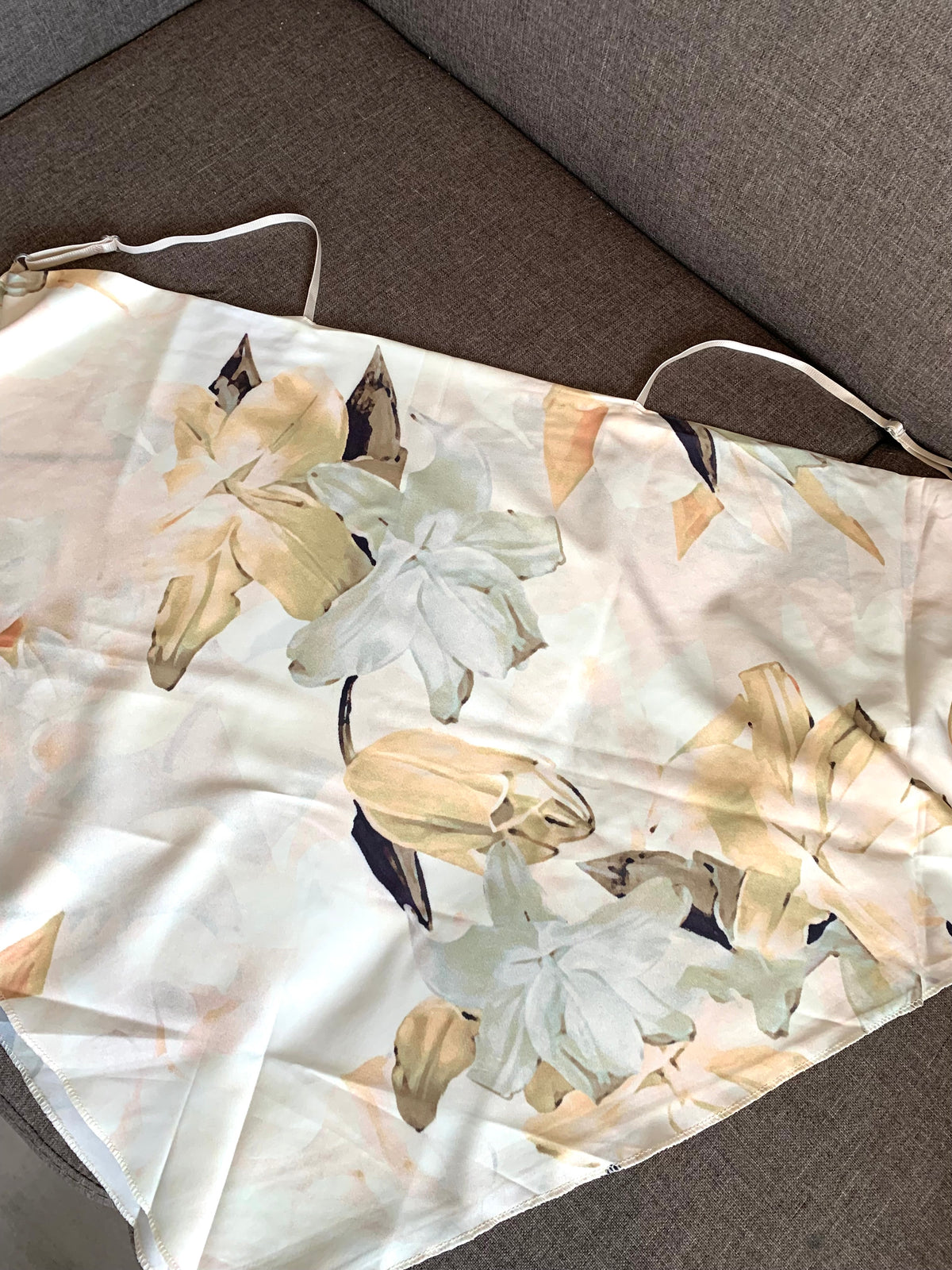 ALLEGRA 2-way Self-tie Scarf Top (Floral 2)