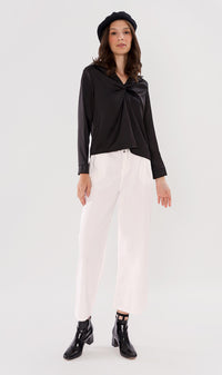 RAI Wide-Leg Pants (White)