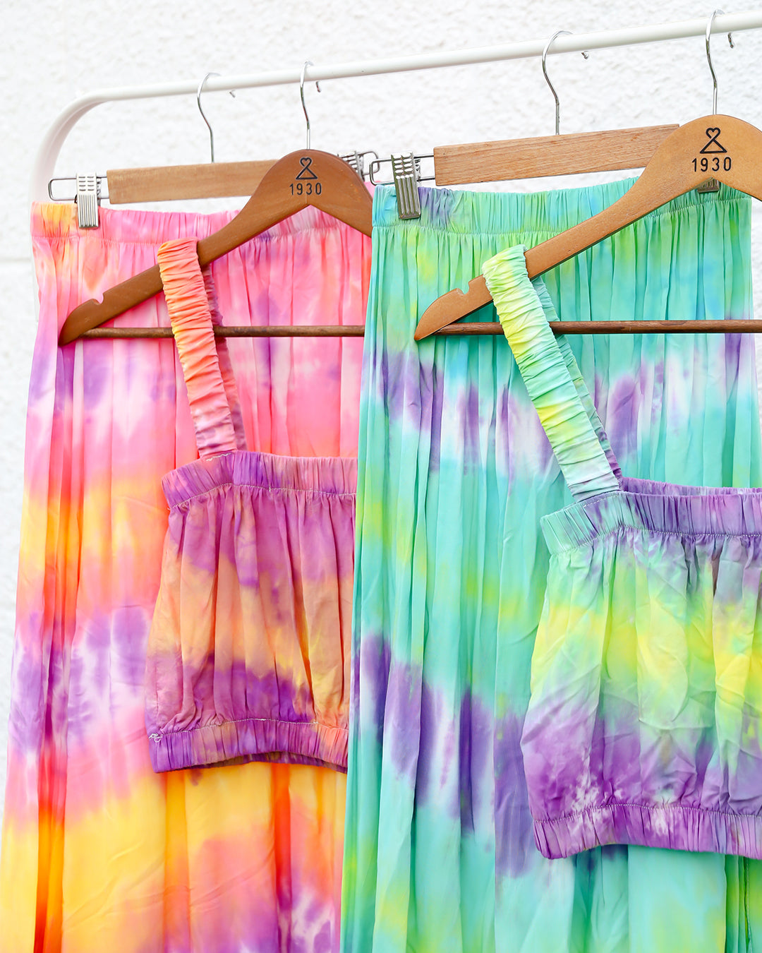 BREA Tie-Dye Skirt Co-ord (Pink)