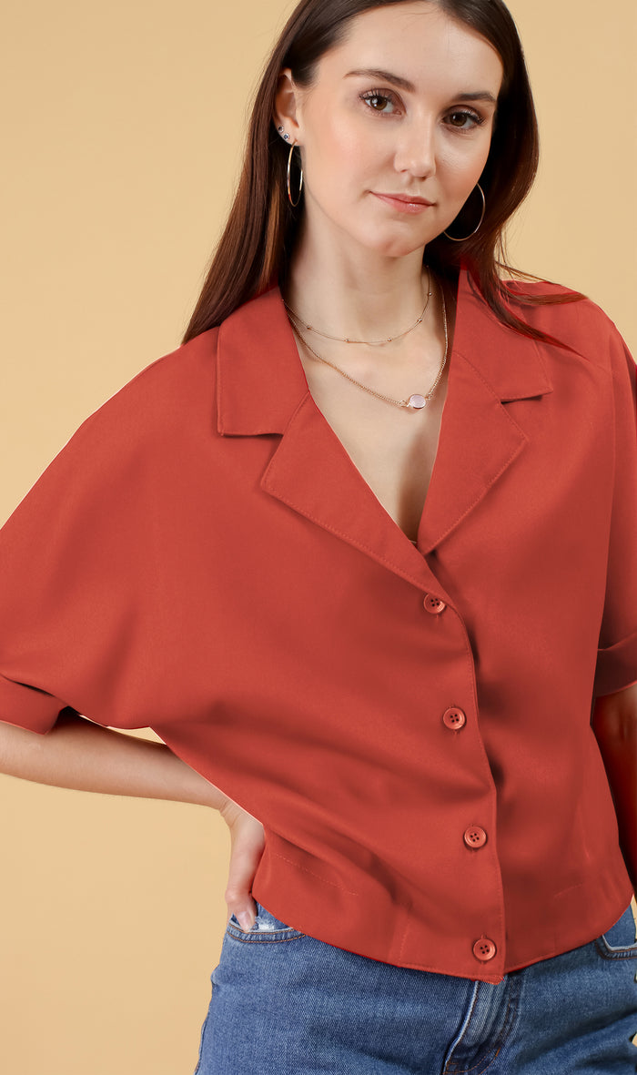 SONJA Blazer Top (Marmalade)