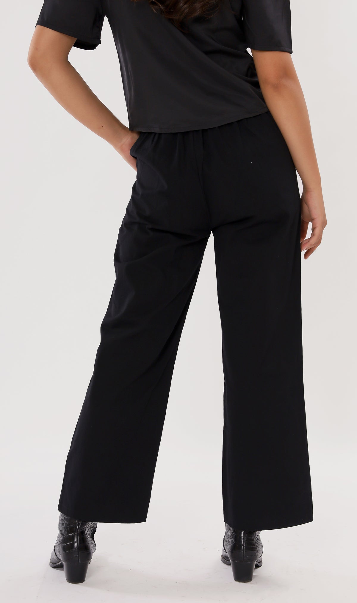 RAI Wide-Leg Pants (Black)