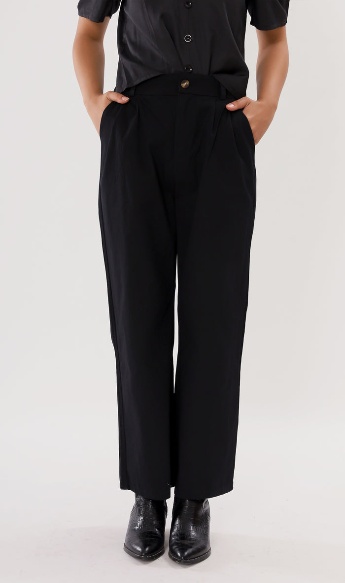 RAI Wide-Leg Pants (Black)