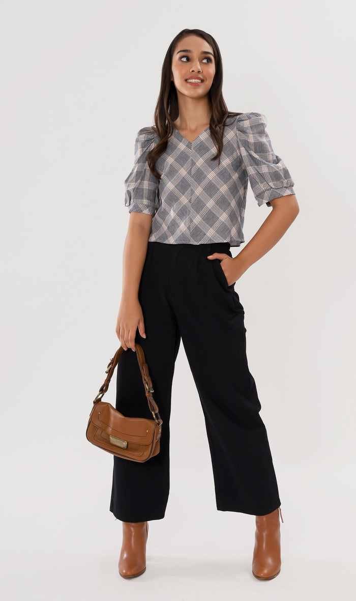 RAI Wide-Leg Pants (Black)