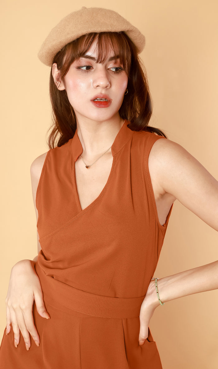 COCO Jumpsuit (Rust)