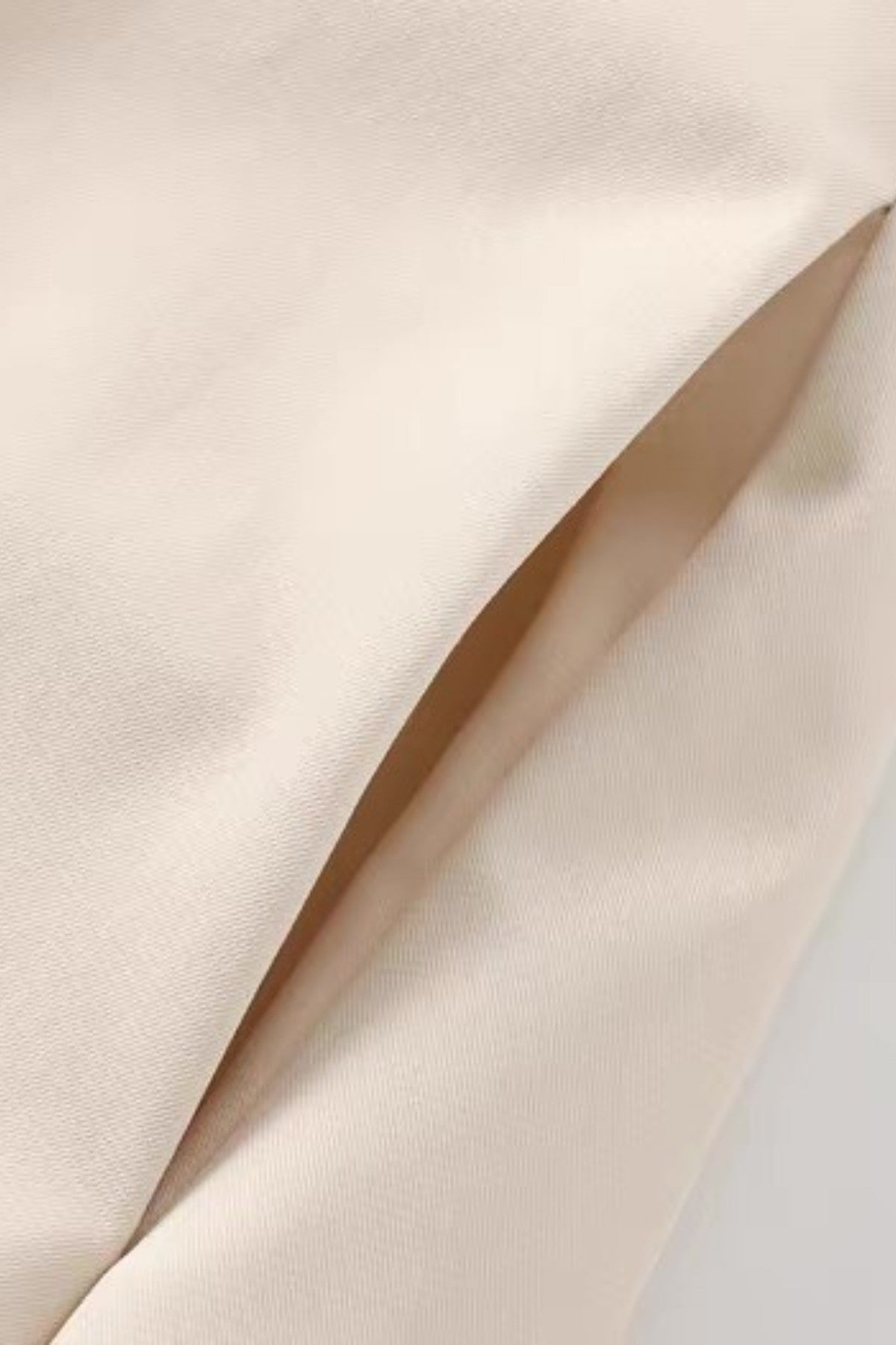CARA Utility Zip Maxi Dress (Cream Beige)