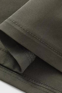 CARA Utility Zip Maxi Dress (Deep Olive Green)
