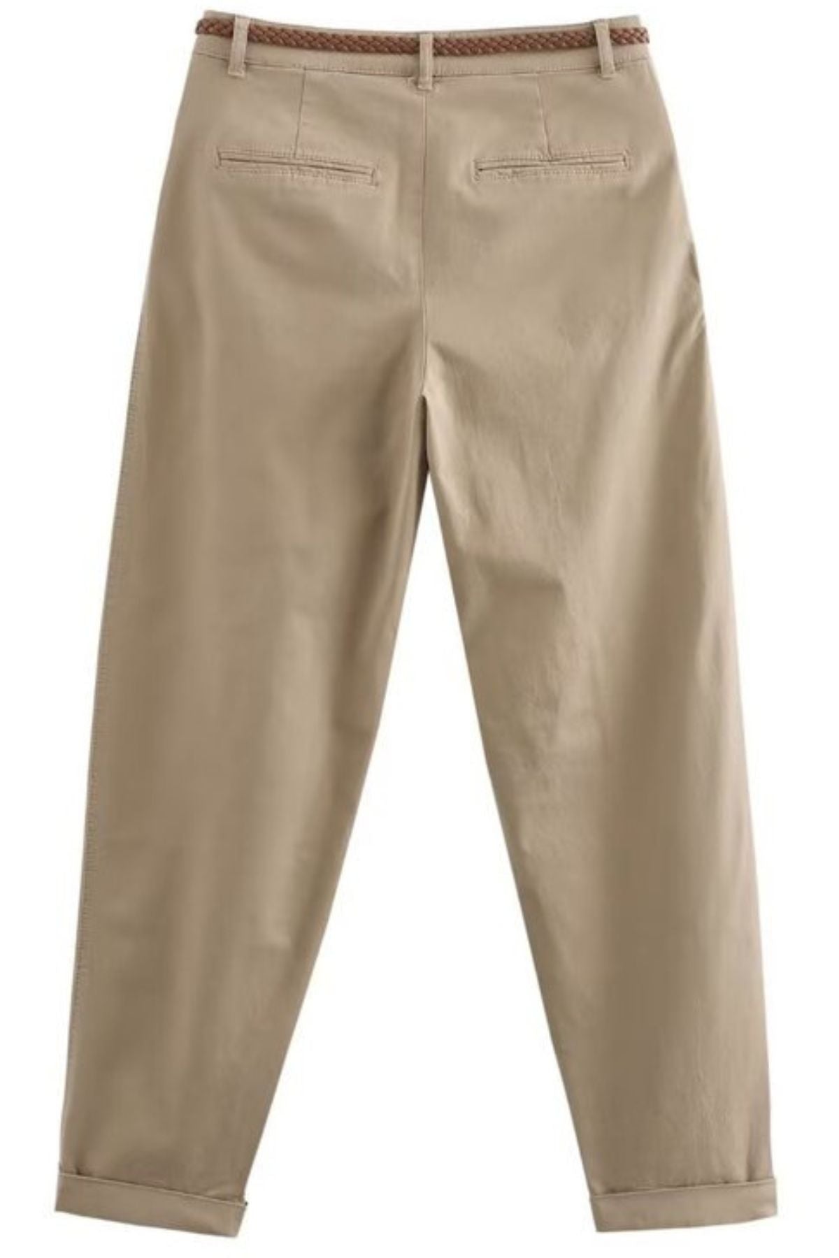 HAYDEN Belted Chino Trousers