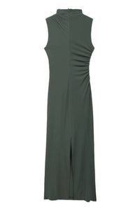 VELA Knit Midi Dress (Deep Sage Green)