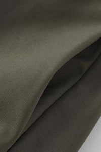 CARA Utility Zip Maxi Dress (Deep Olive Green)