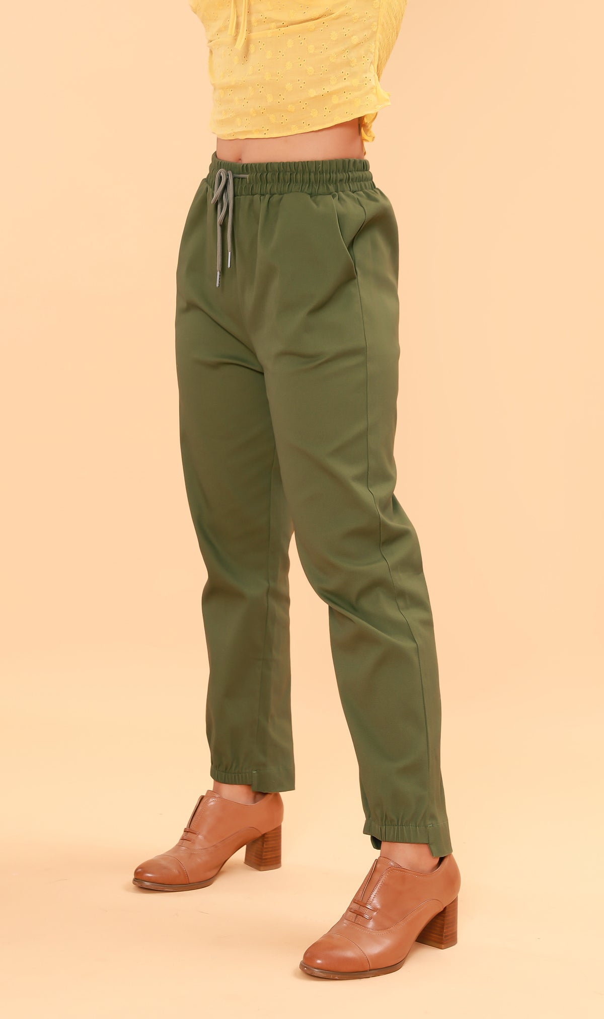 SHANNON Drawstring Pants (Green)
