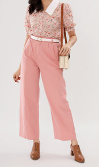 RAI Wide-Leg Pants (Pink)