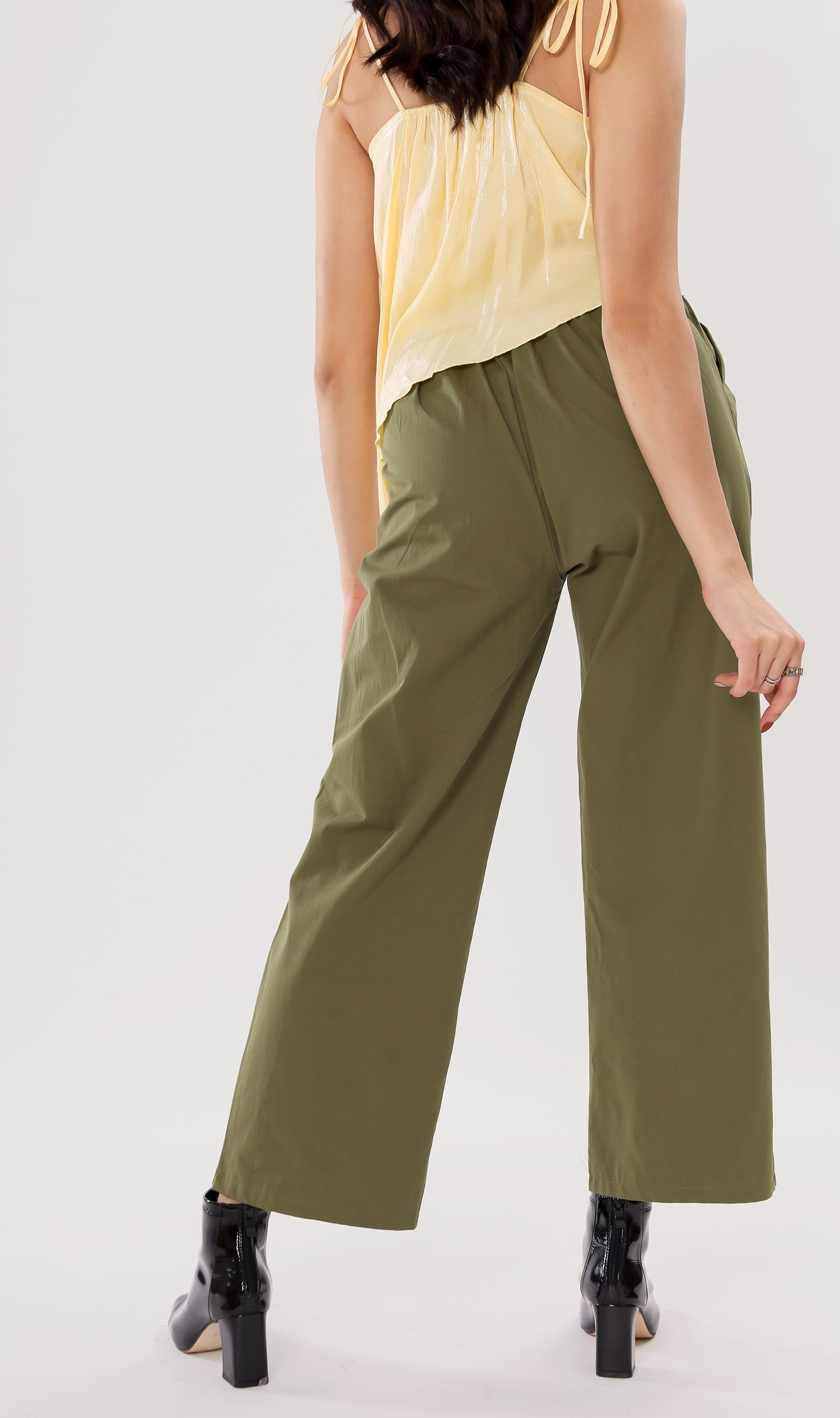 RAI Wide-Leg Pants (Army Green) – 1930 Clothing