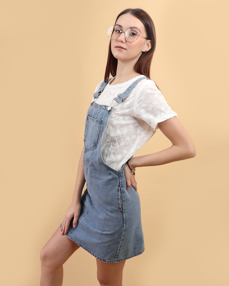 KIRSTEN Lace-Trimmed Top