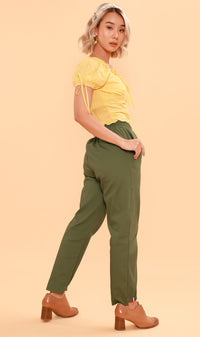 SHANNON Drawstring Pants (Green)