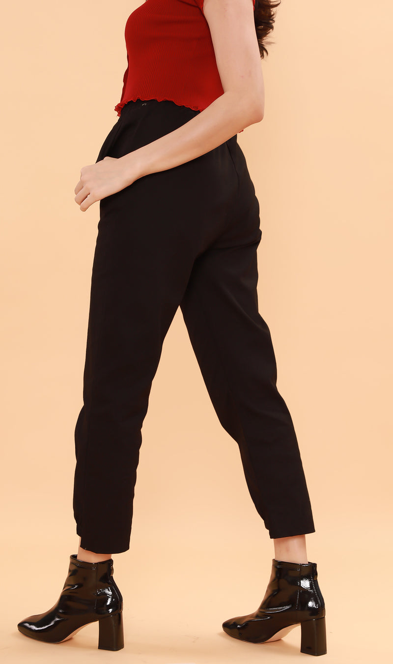 SHANNON Drawstring Pants (Black)