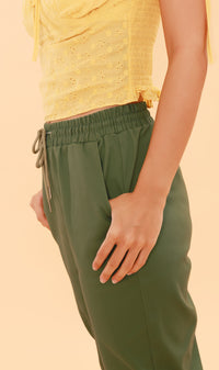 SHANNON Drawstring Pants (Green)